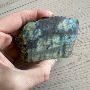 Iridescent Labradorite Stone Slab